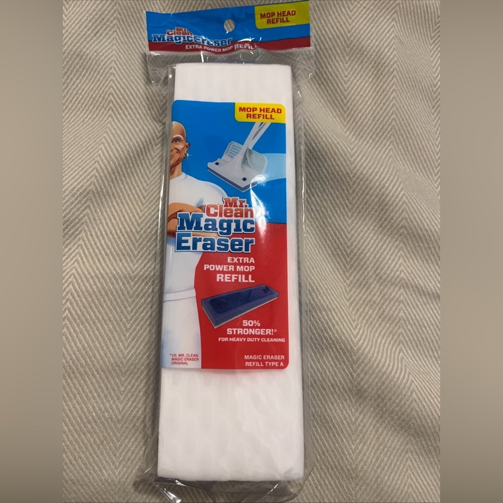 Mr Clean Magic Eraser Extra Power Mop Refill NIP #446771